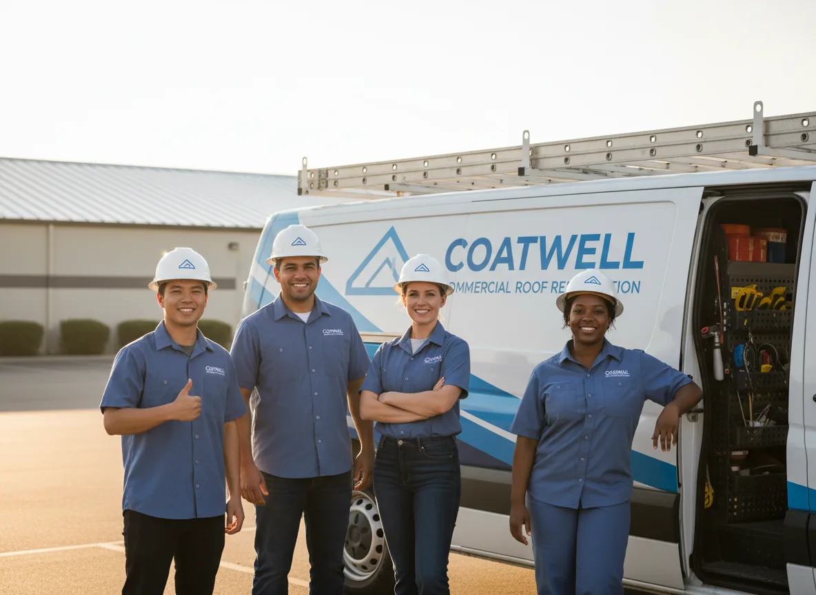 Commercial roof coating company in Nara Visa, NM